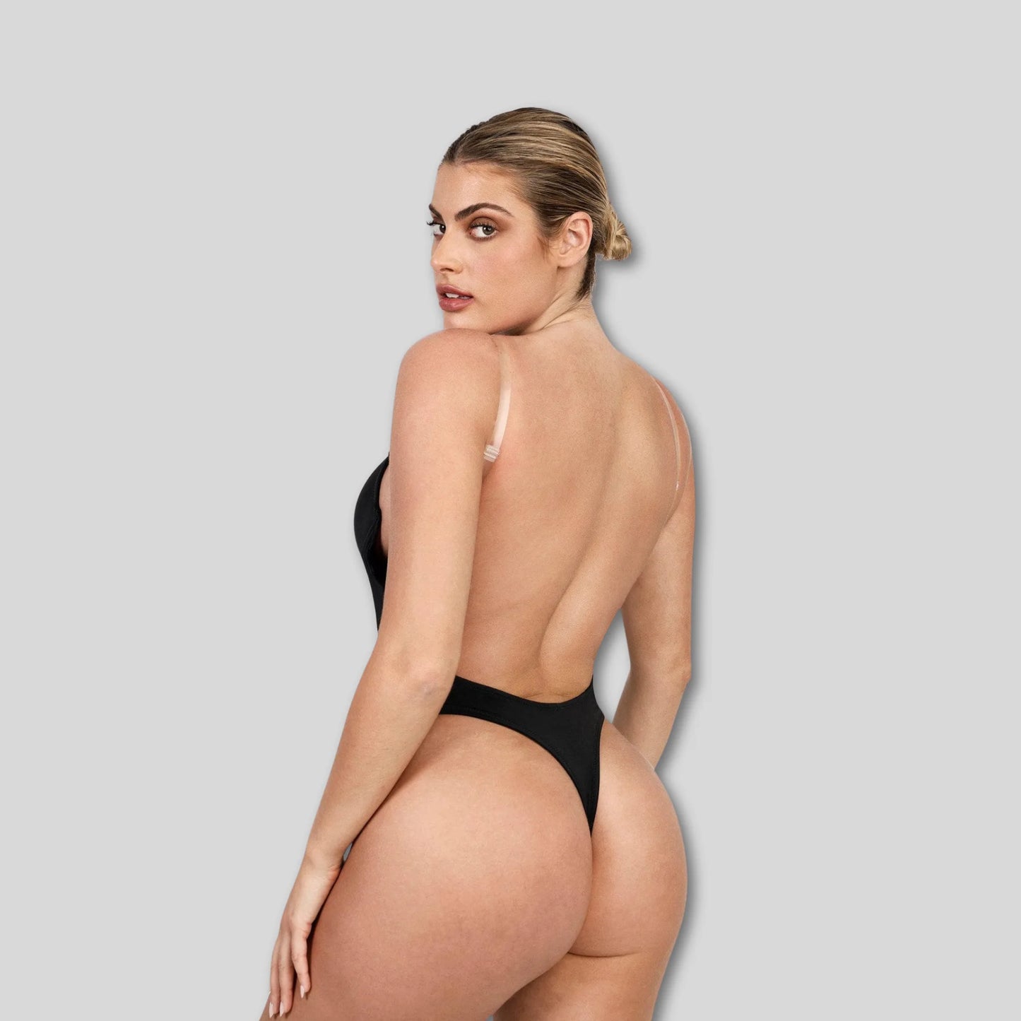 Body Moldeador Con Escote SOLO XL BEIGE